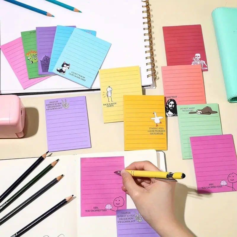 πΌπ 12 Funny Sticky Notes for the Office β Because Every Desk Needs a Little Attitude