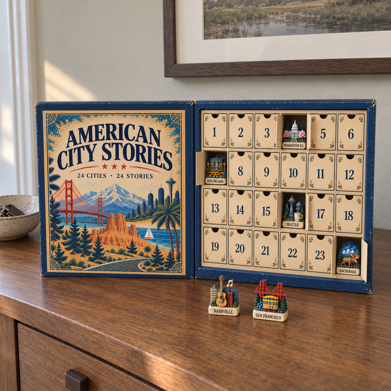 🔥24 Cities, 24 Stories – American City Keepsake Collection