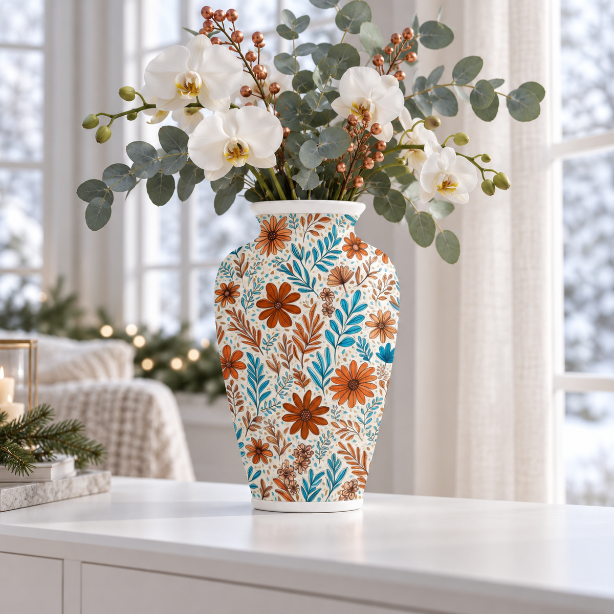 🧩3D Puzzle Vase for Flowers-🎁The Christmas gift that becomes part of their home.