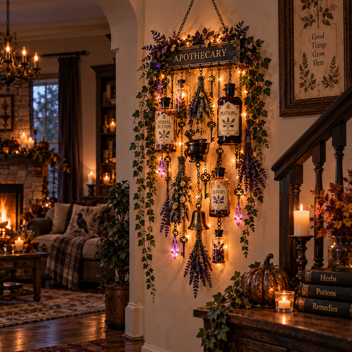 ✨Last Day 49% OFF✨Elegant Halloween Cascade Wall Light Collection