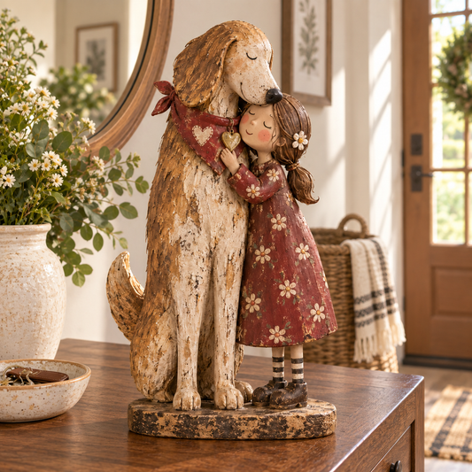 💗🐕Girl and Golden Retriever - A Girl, A Stray, And A Quiet Kind Of Love