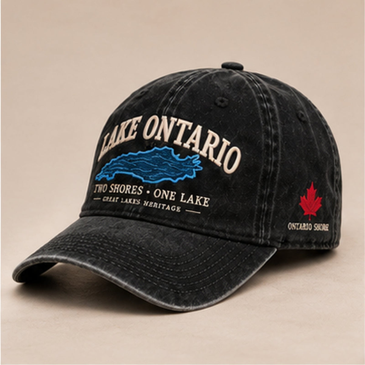 🔥😍Lake Ontario Heritage Cap – Two Shores, One Lake