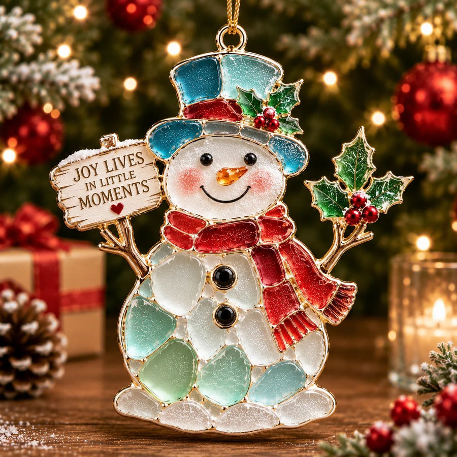 Snowman Christmas ornament