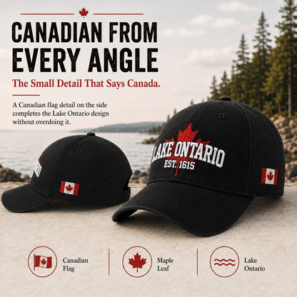 ❤️Lake Ontario Forever – 2027 Nestmiro®Heritage Embroidered Cap🍁