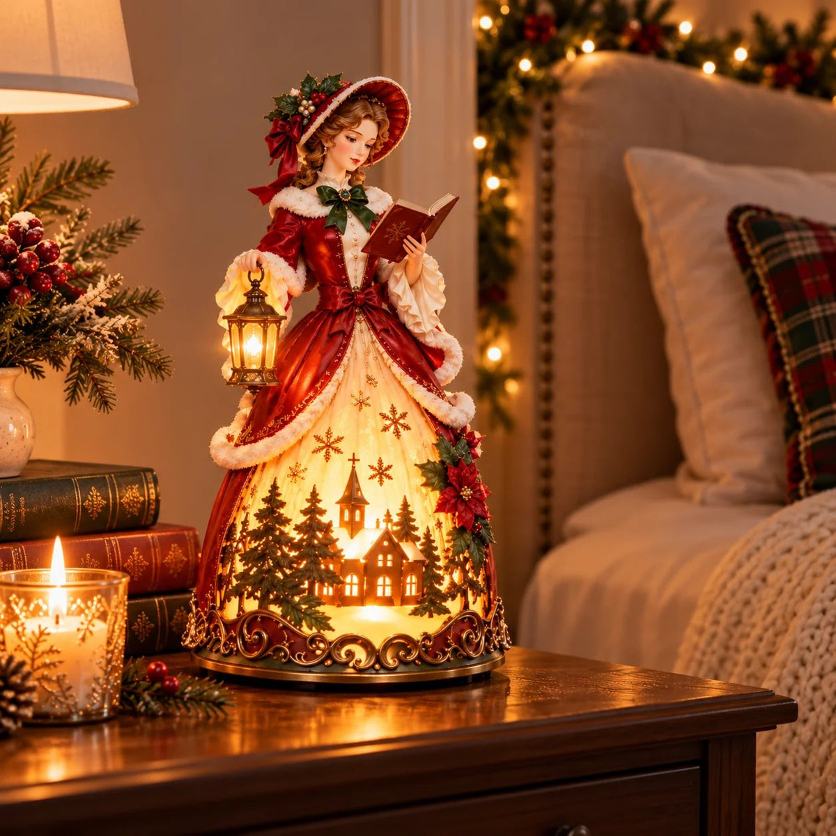 🔥The Christmas Storykeeper™ – Light-Up Figurine✨