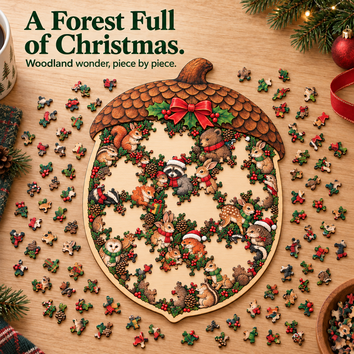 ✨🧩Christmas Keepsake Puzzles — Make Memories One Piece at a Time