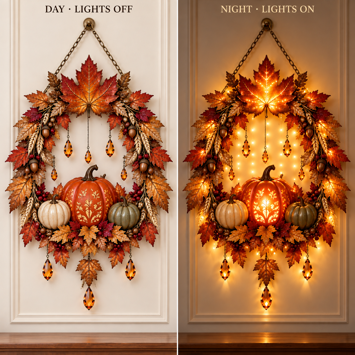 ✨ Seasons of Glow – Seasonal Lighted Wall & Door Décor