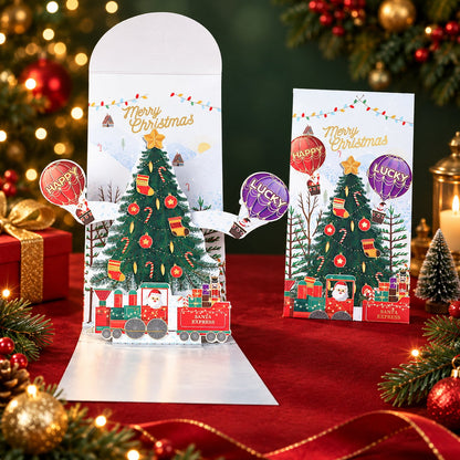🎁3D Christmas Money Gift Card
