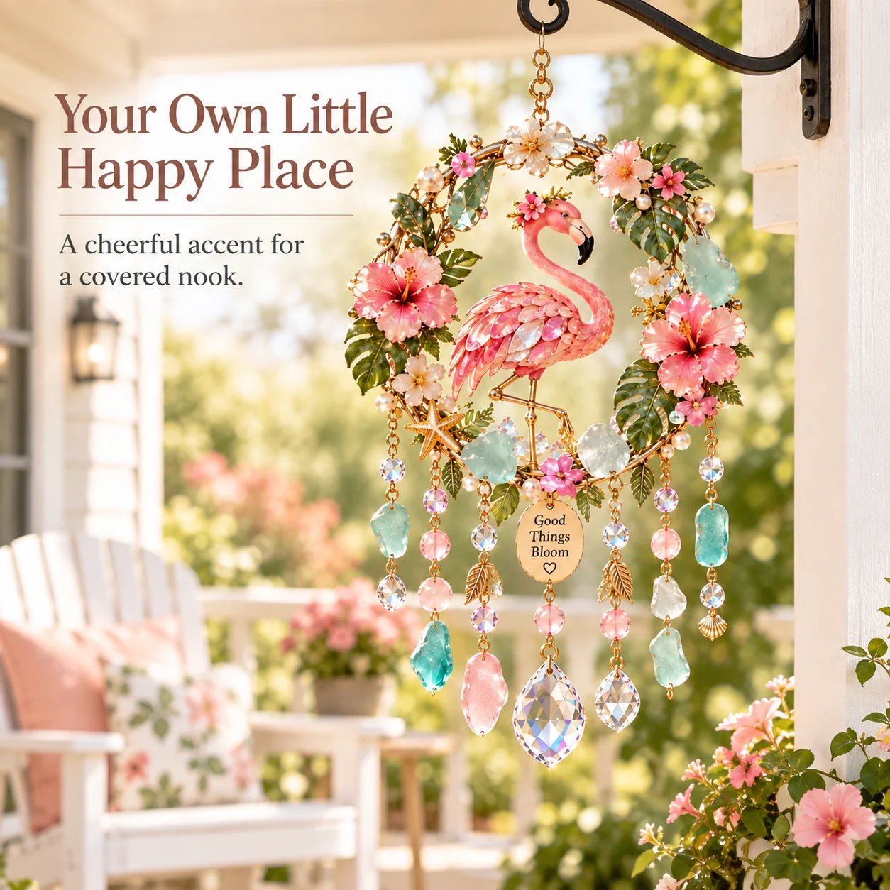 Detailed colorful animal suncatcher
