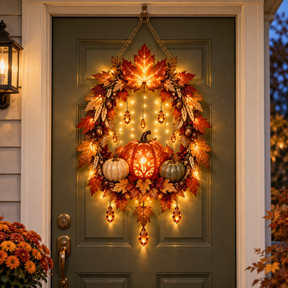 ✨ Seasons of Glow – Seasonal Lighted Wall & Door Décor