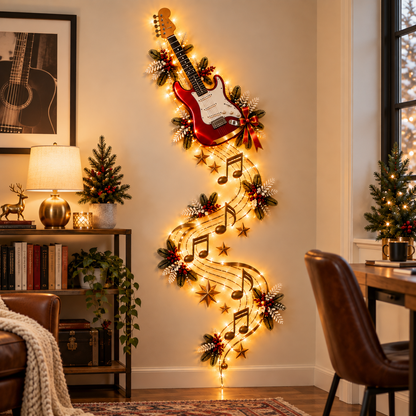 🎄🎵 Christmas Melody Glow™ – Lighted Musical Instrument Wall Décor🔥Buy 2 Get Free Shipping