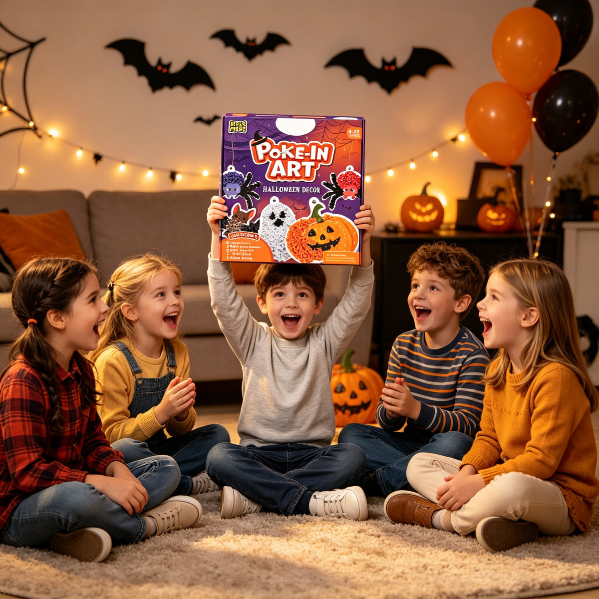 👻Halloween DIY Hanging Craft Kit – Fun & Spooky Décor