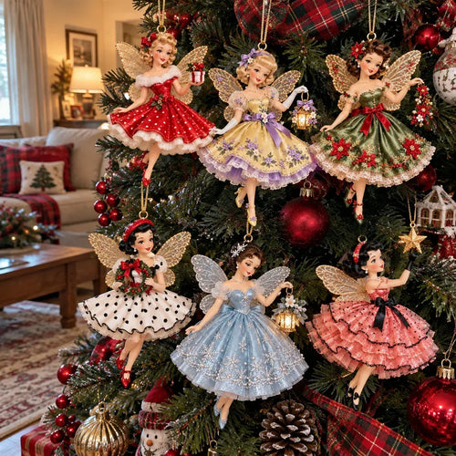 Vintage Fairy Christmas Ornaments – A Touch of Old-Fashioned Magic