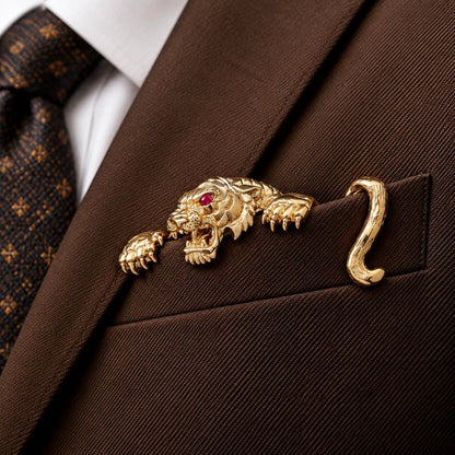 🔥😍Artistic Animal Lapel Pin – A Distinctive Accent for Refined Looks