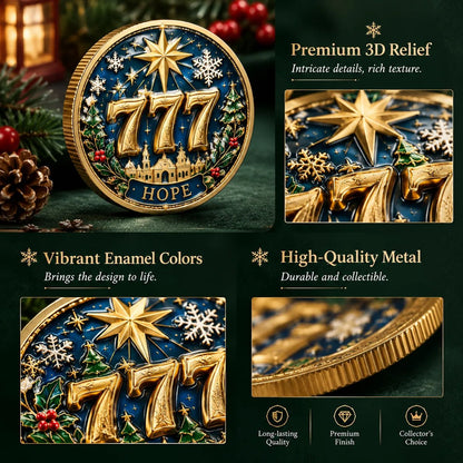 🎄✨ 777 Christmas Lucky Blessings Coin Collection 🎁