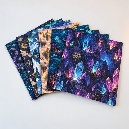 🎁DIY Fantasy Paper—💕Step-by-Step Guide Included