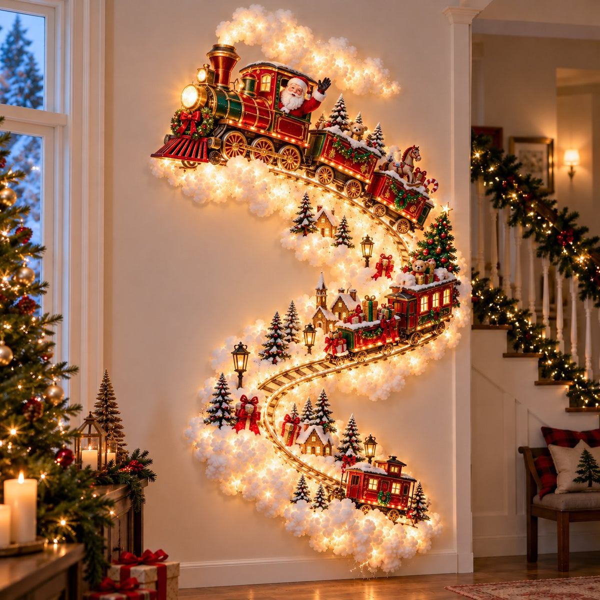 🎅Christmas Magic Trail Wall Light - 🎄A Little Christmas Magic, Right on Your Wall