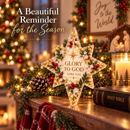 ✝️Bethlehem Star Scripture DIY Kit -💕Tools & Step-by-Step Guide Included