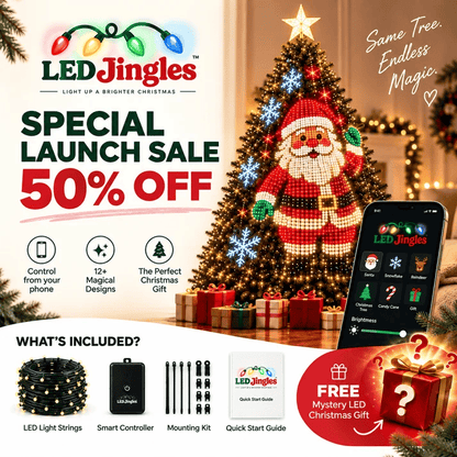 Led Jingles — Smart Animated Christmas Tree Lights
