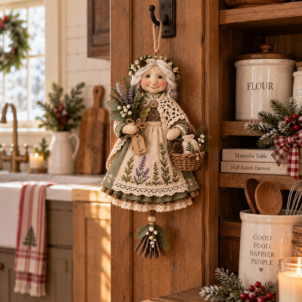 🔥😍Handmade Good Luck Granny 🍀Chase Away Worries, Bring Home Warmth