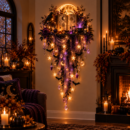 ✨Elegant Halloween Cascade Wall Light Collection-✅Easy to assemble ✅Sturdiness ✅Craftsmanship