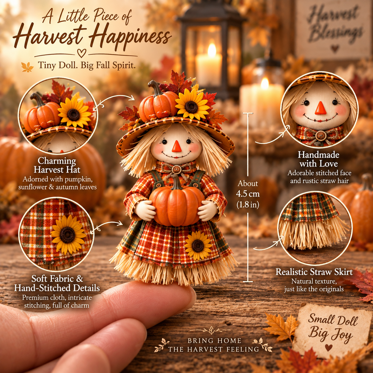 🔥🙏Harvest Blessings – Autumn Little Friends Blind Box🍂