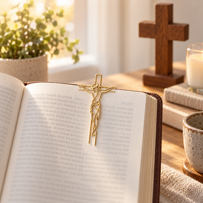 🔥😍Golden Faith Paper Clips – Inspirational Stationery✝️