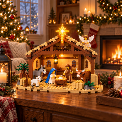 🔥😍Holy Night Christmas Building Set