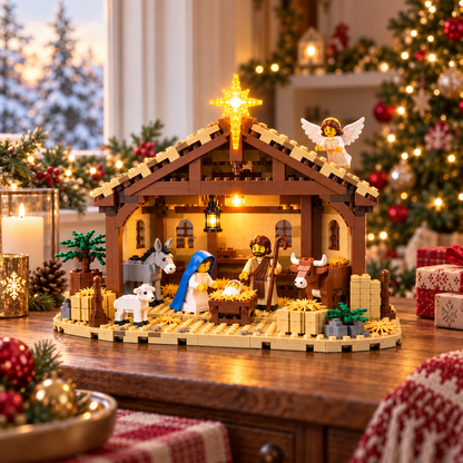 🔥😍Holy Night Christmas Building Set
