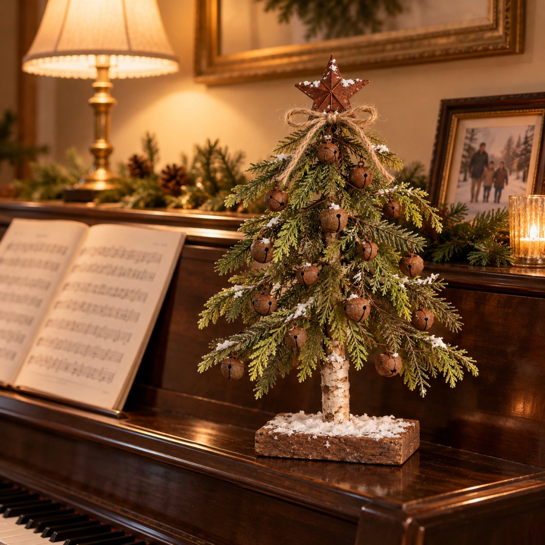 🔥🌲A Christmas to Cherish – Bells & Starlight Tree