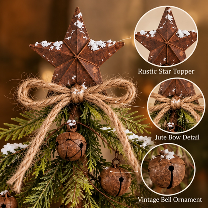 🔥🌲A Christmas to Cherish – Bells & Starlight Tree