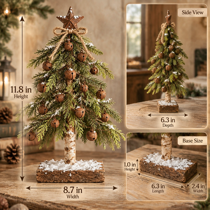 🔥🌲A Christmas to Cherish – Bells & Starlight Tree