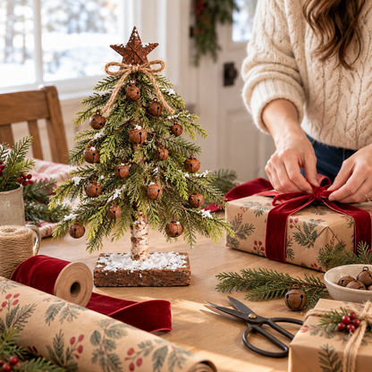 🔥🌲A Christmas to Cherish – Bells & Starlight Tree