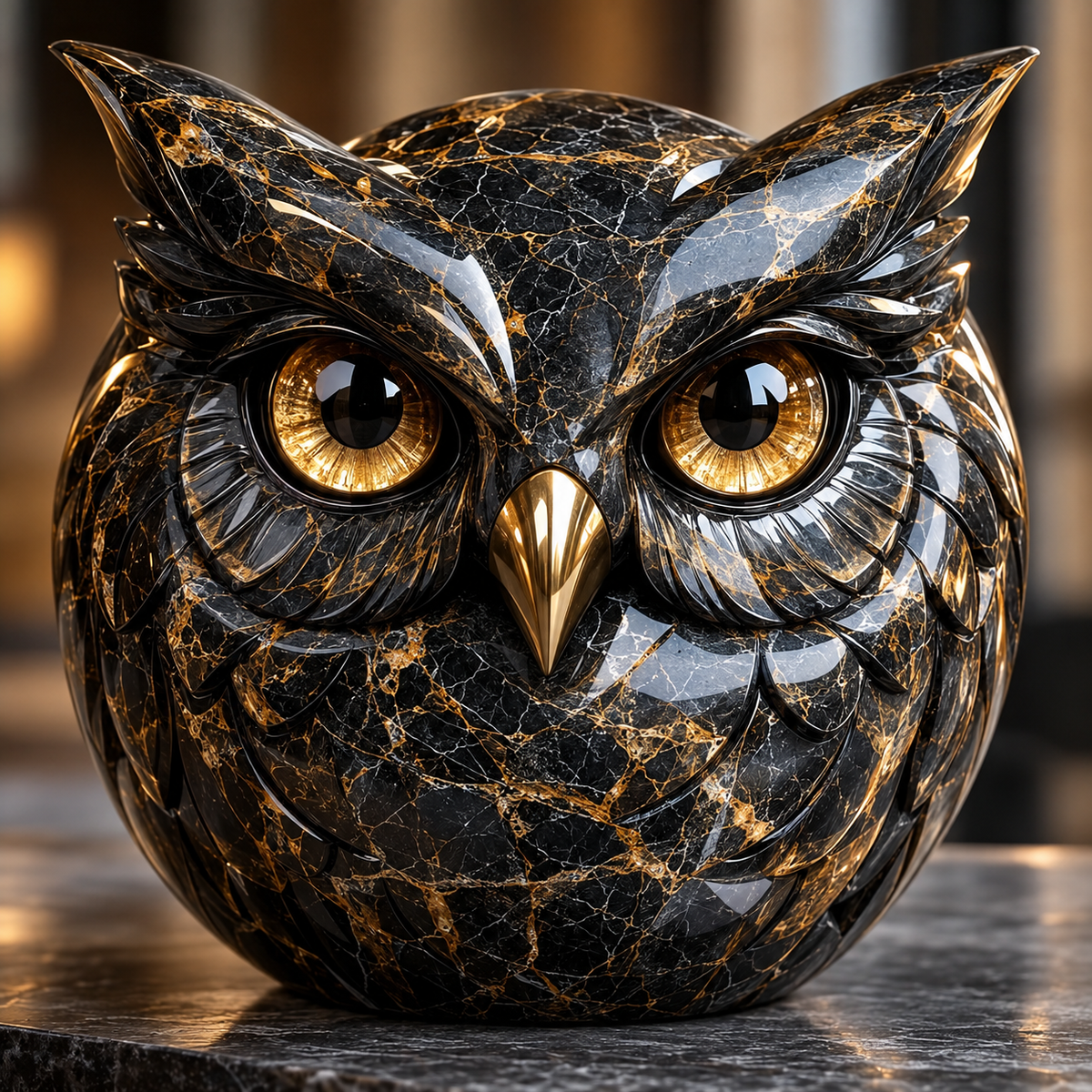 🔥Luxury Guardian Animal Stone Sculpture- ✨Elegant Home Décor & Gift-Ready Art Piece