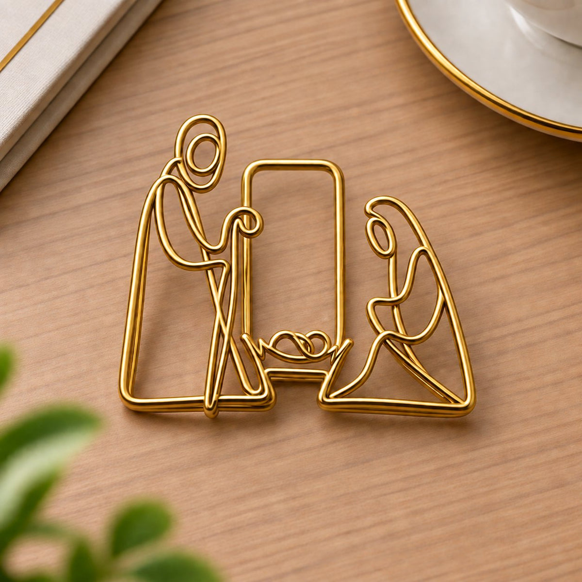 🔥😍Golden Faith Paper Clips – Inspirational Stationery✝️