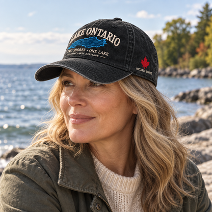 🔥😍Lake Ontario Heritage Cap – Two Shores, One Lake