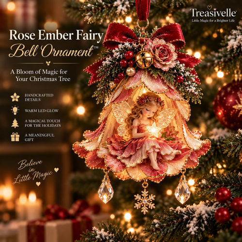 🧚‍♀️✨ Enchanted Fairy Bell Christmas Ornament™