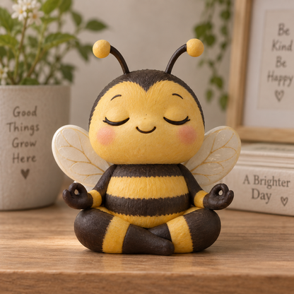 ✨🐝Little Bee, Big Happiness – Adorable Mindful Bee Figurine Collection