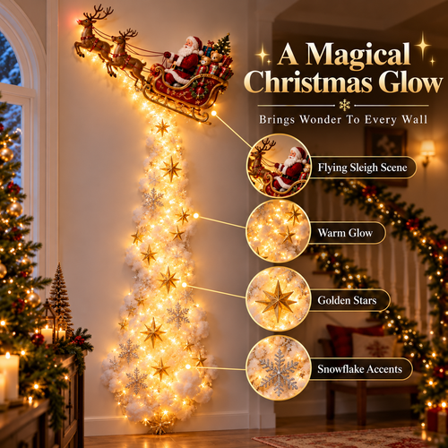 🎅Christmas Magic Trail Wall Light - 🎄A Little Christmas Magic, Right on Your Wall