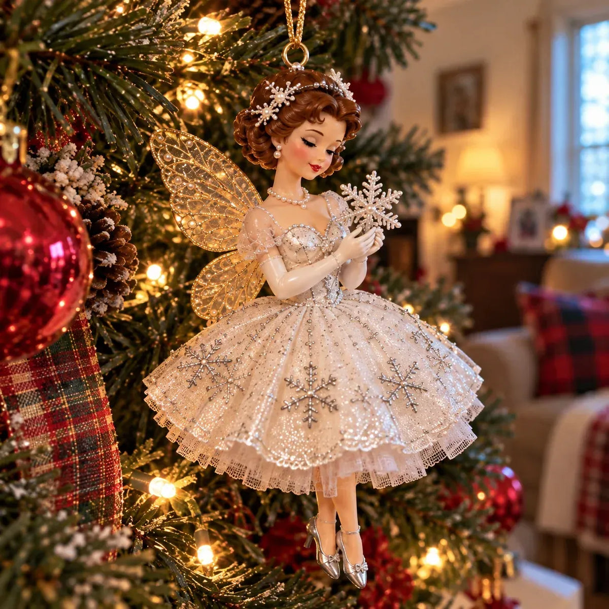 Vintage Fairy Christmas Ornaments – A Touch of Old-Fashioned Magic