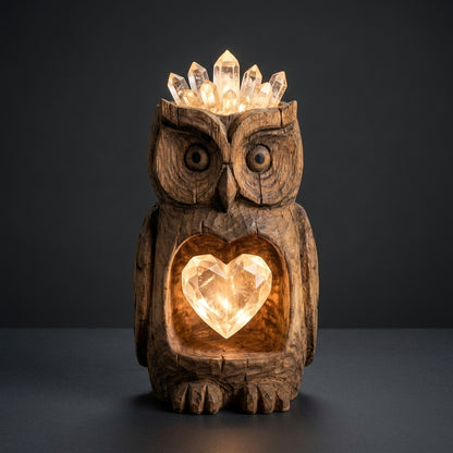 🦉The Crystal Guardian Owl