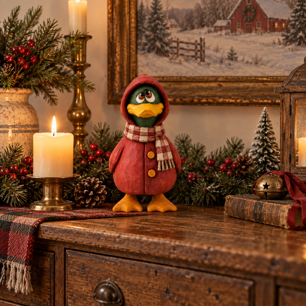 🔥😍Whimsical Duck Accent — A Rustic Touch of Country Charm