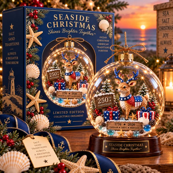 ⭐2026 USA Sale: Up to 50% OFF - 250th Anniversary Ocean Christmas Series
