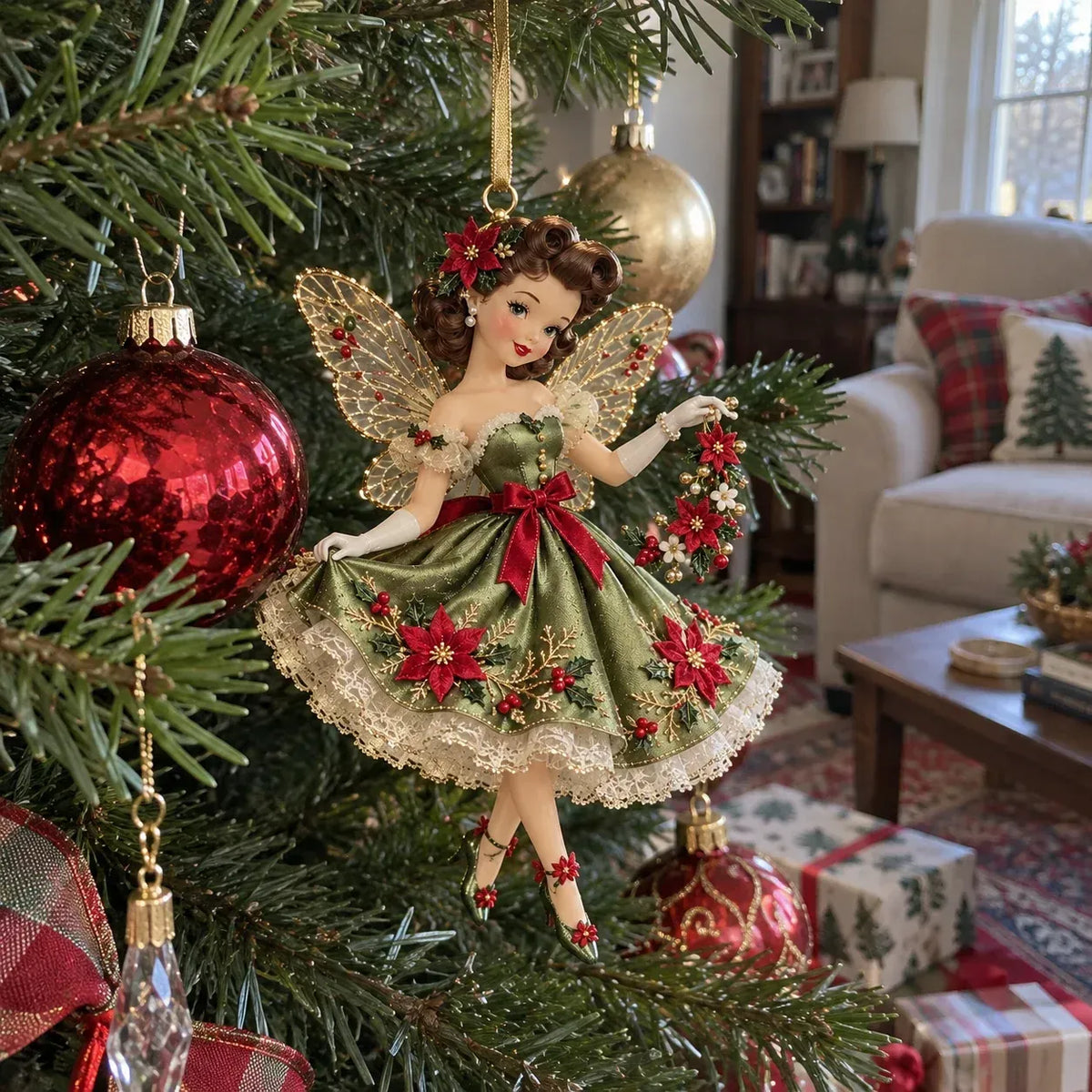 Vintage Fairy Christmas Ornaments – A Touch of Old-Fashioned Magic