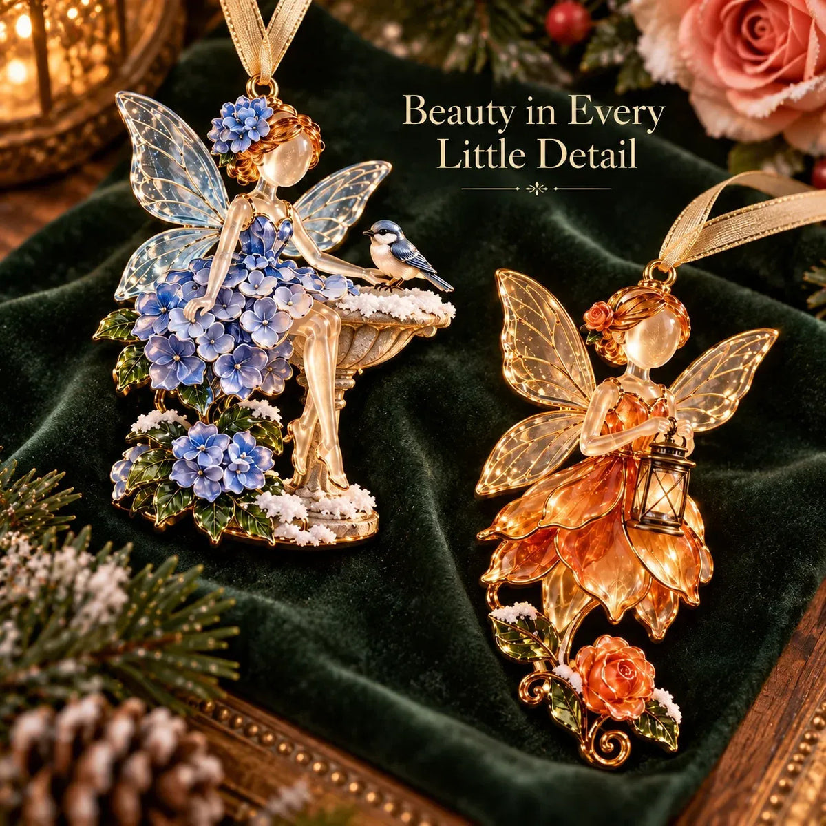 🧚✨Vinterhage – A Charming Collection of 6 Holiday Garden Scenes