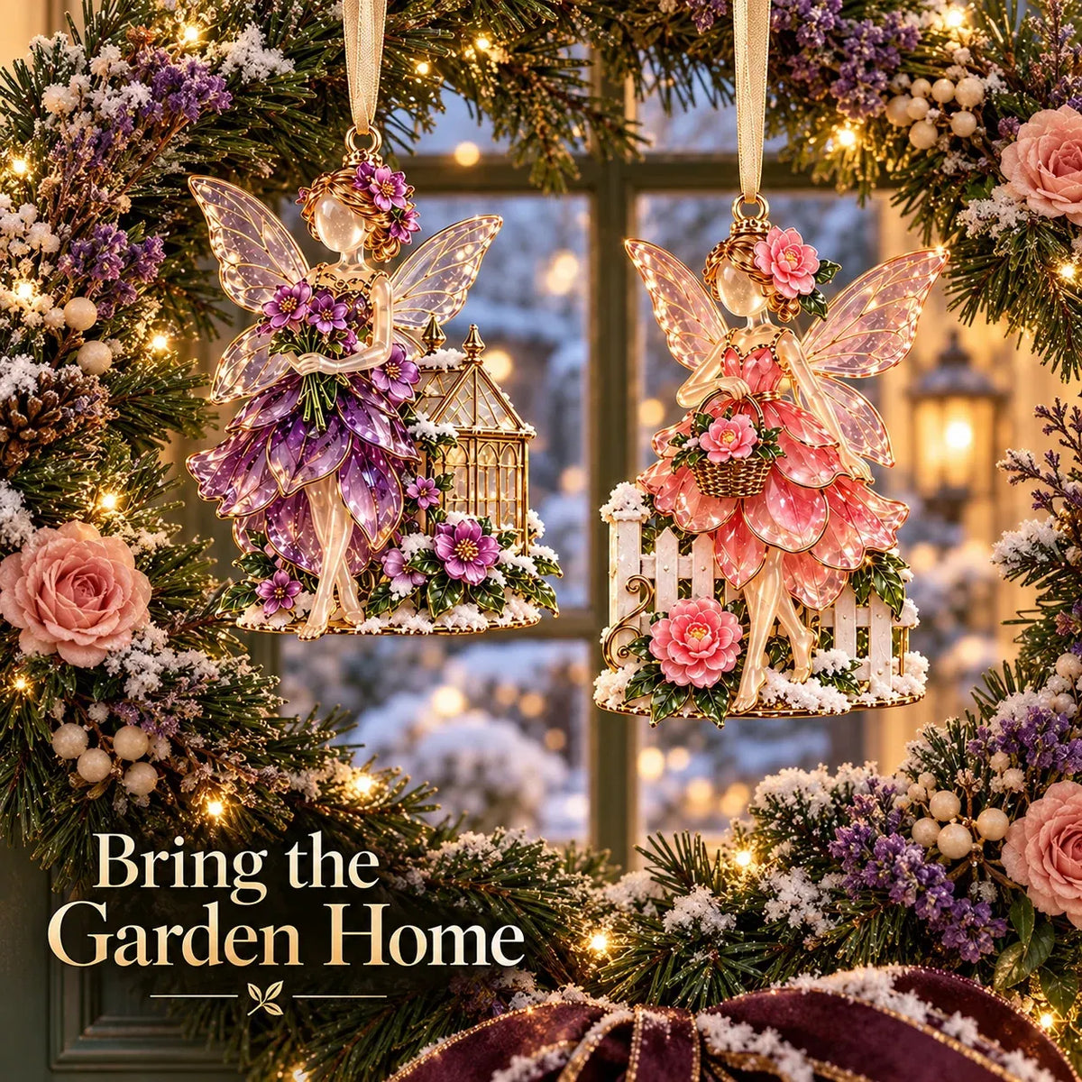 🧚✨Vinterhage – A Charming Collection of 6 Holiday Garden Scenes