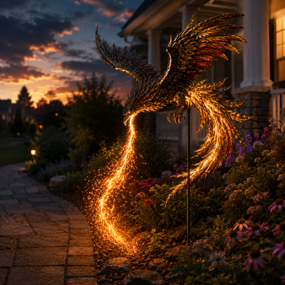 2027 Fellime® Solar Powered Phoenix Fire Garden Light