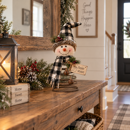 ☃️Winter Wobble Snowman™ – Rustic Snowman Collection