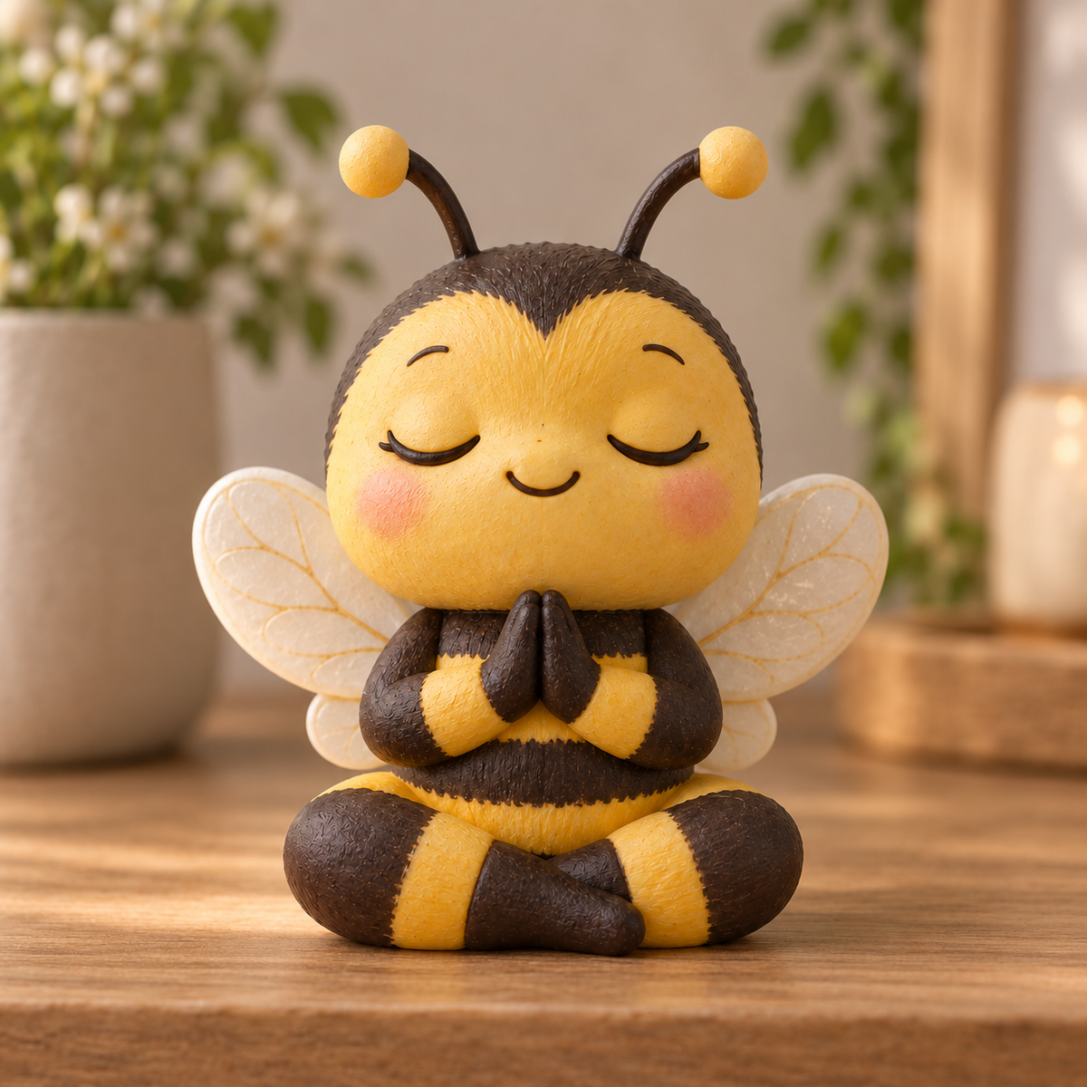 ✨🐝Little Bee, Big Happiness – Adorable Mindful Bee Figurine Collection