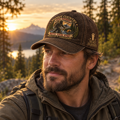 Bigfoot Country Heritage Cap – Pacific Northwest Edition